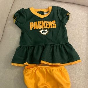 NFL Green Bay Packers 2-PC Cheerleader Set